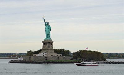 Statue of Liberty from the water