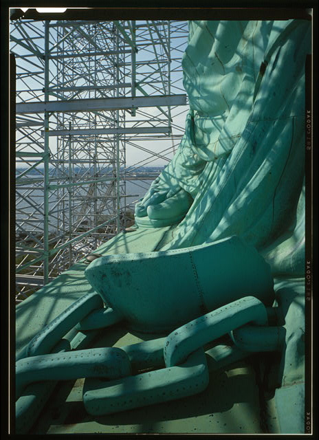 Statue of Liberty Feet & Chains