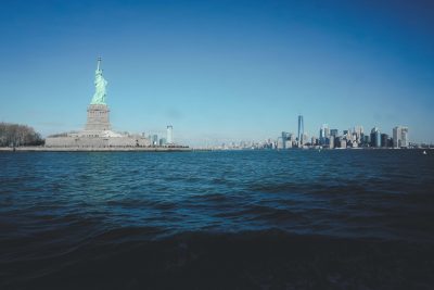 Statue of Liberty in New York Harbor