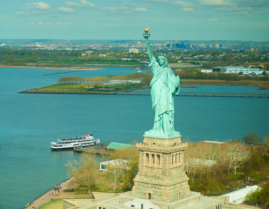 Statue of Liberty on Liberty Island