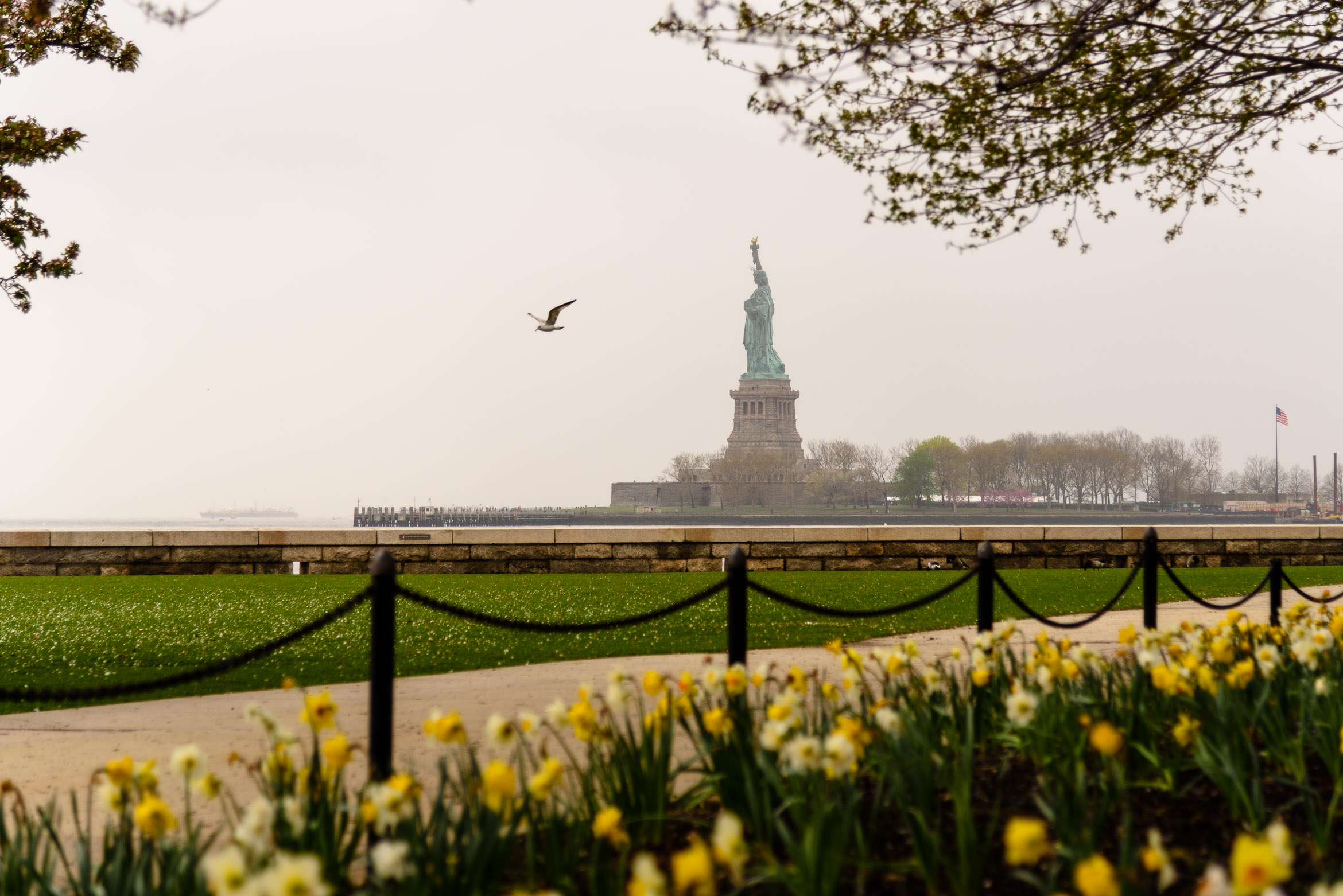 Statue of Liberty from Ellis Island