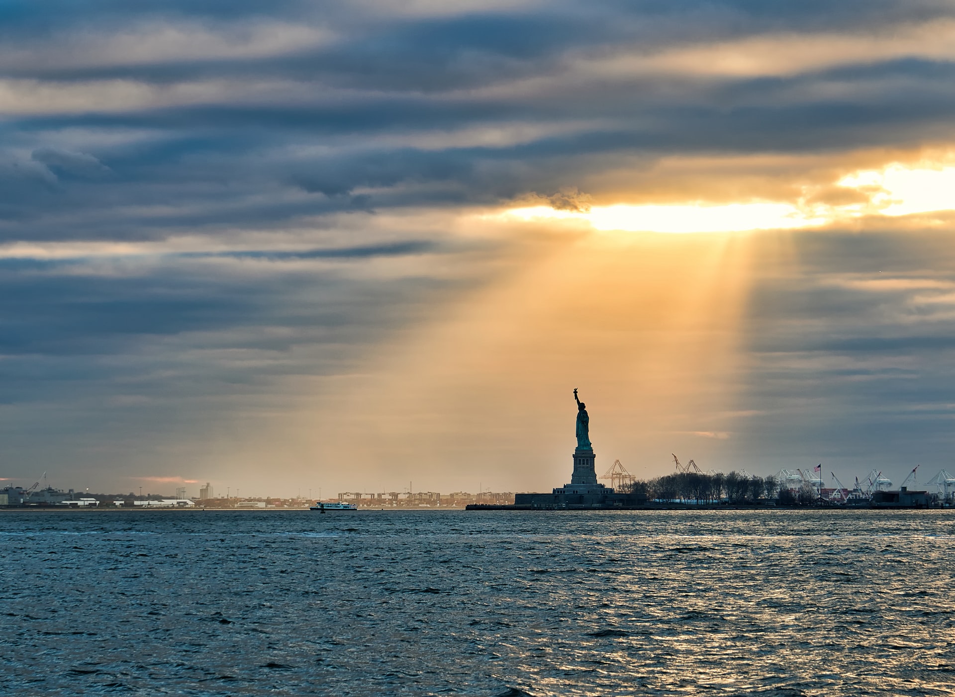 Statue of Libery from Battery Park